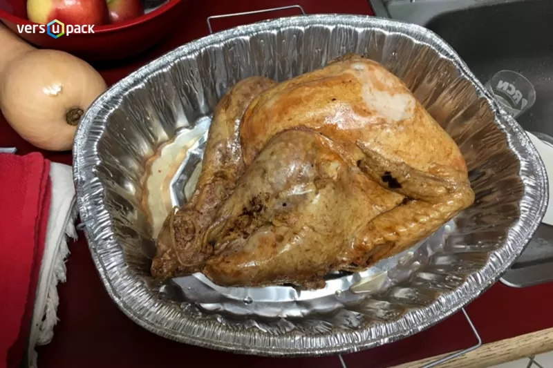 Use A Disposable Foil Roasting Pan for Roasting Turkey-Aikou News